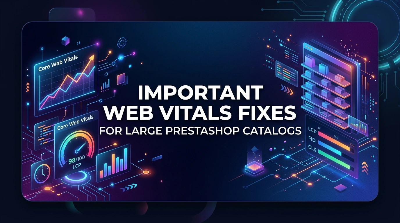 Crucial Core Web Vitals Fixes for Large PrestaShop Catalogs